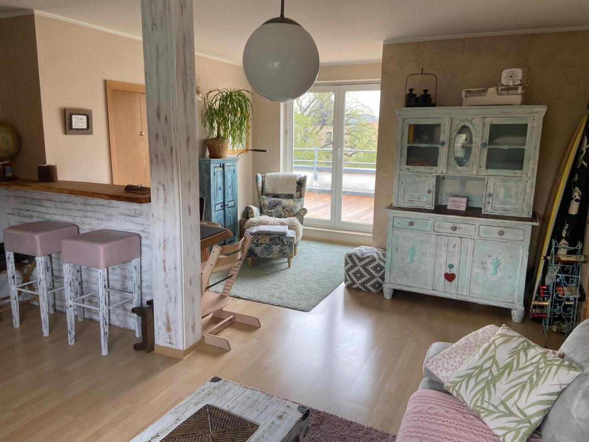 Dachterrassen Idylle Ueber Den Daechern Dresdens Buitenkant foto